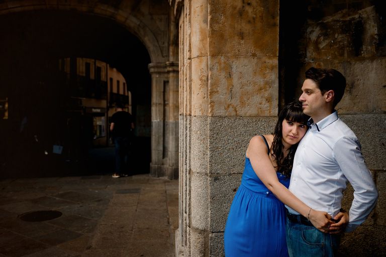 Reportaje de fotos de preboda en Salamanca y Alba de Tormes